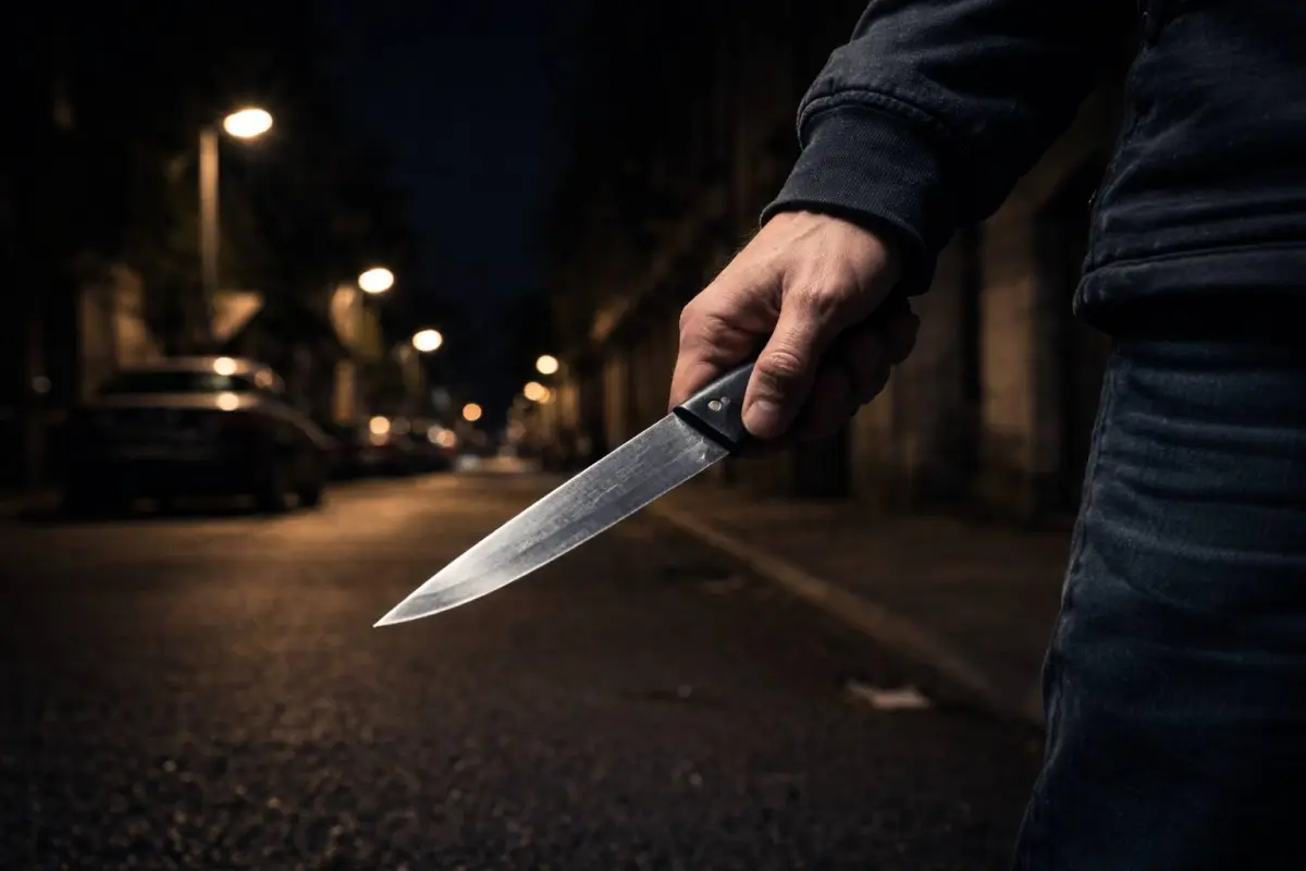 Salió a comprar y terminó herido en Santo Domingo lo atacaron con un cuchillo