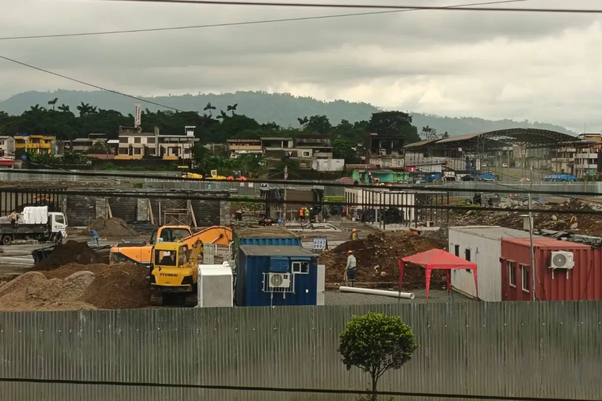 La construcción del Mall Santo Domingo registra un avance del 7 %., Centro