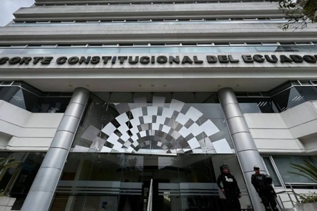 El edificio de la Corte Constitucional. , Redes Sociales 