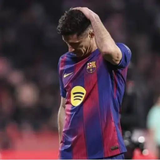 Robert Lewandowski será baja en semifinal ante Atlético de Madrid por la Copa del Rey