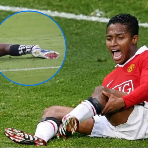 Antonio Valencia sufrió una lesión parecida y ahora le envía un mensaje a Arroyo Vernaza tras la dura fractura