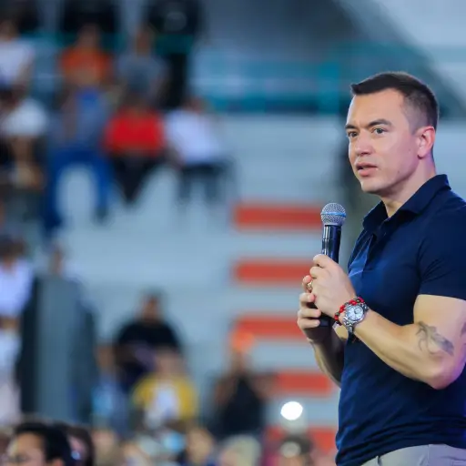 Daniel Noboa: Ecuador levantará arancel a Colombia cuando ese país cuide su frontera