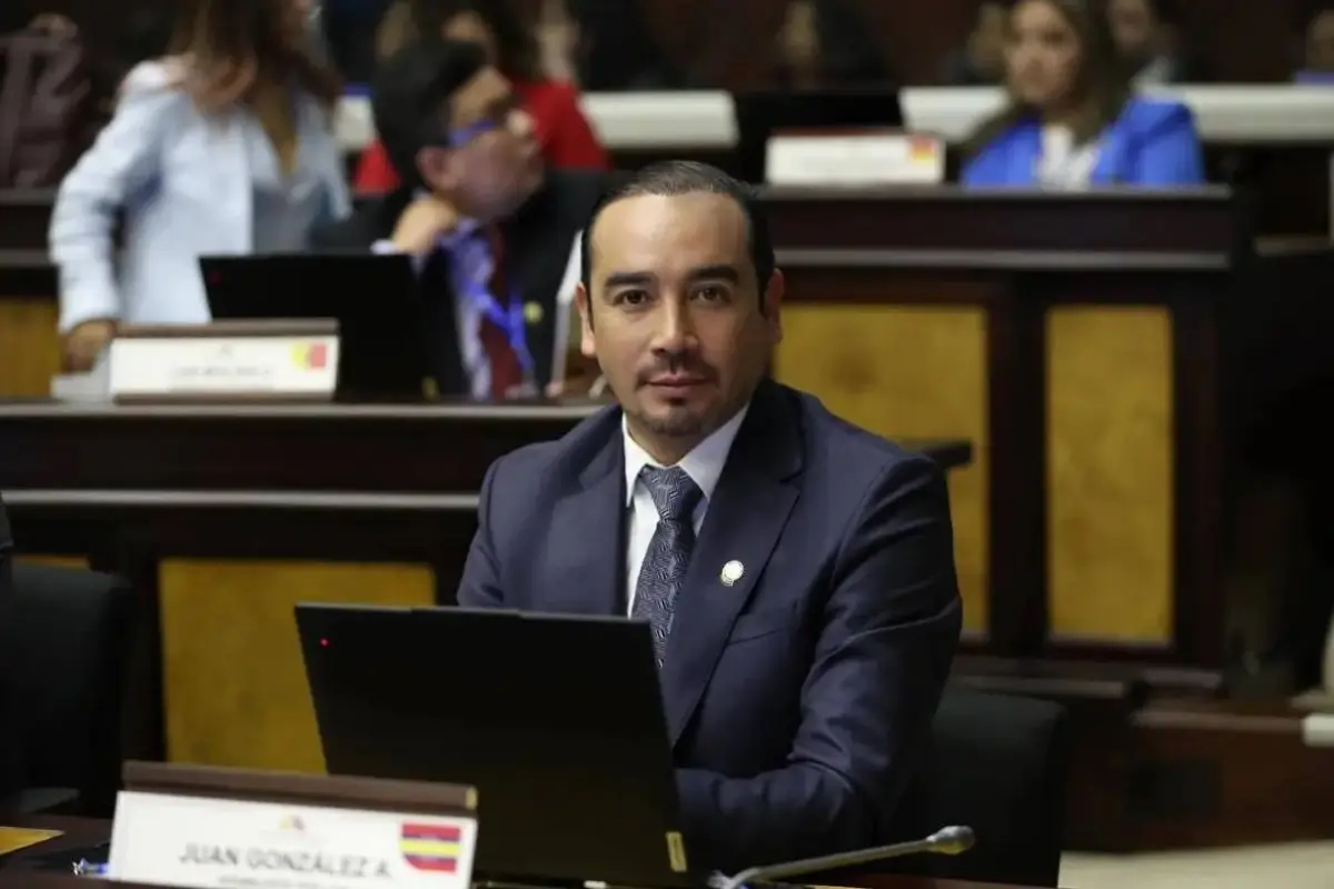 Juan Andrés González, de Revolución Ciudadana, ya no tiene inmunidad. 