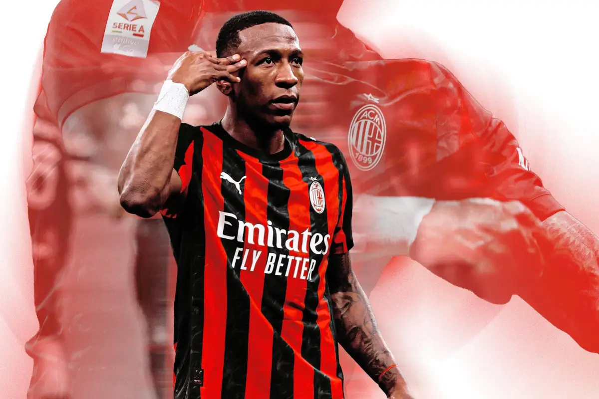 Estupiñán lleva un gol y una asistencia con el AC Milan., Redes sociales del AC Milan.