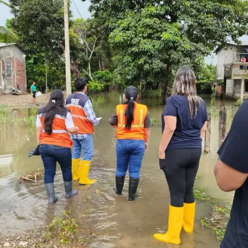 Las lluvias en Ecuador dejan 4 muertos, 15 heridos y más de 40.000 personas afectadas