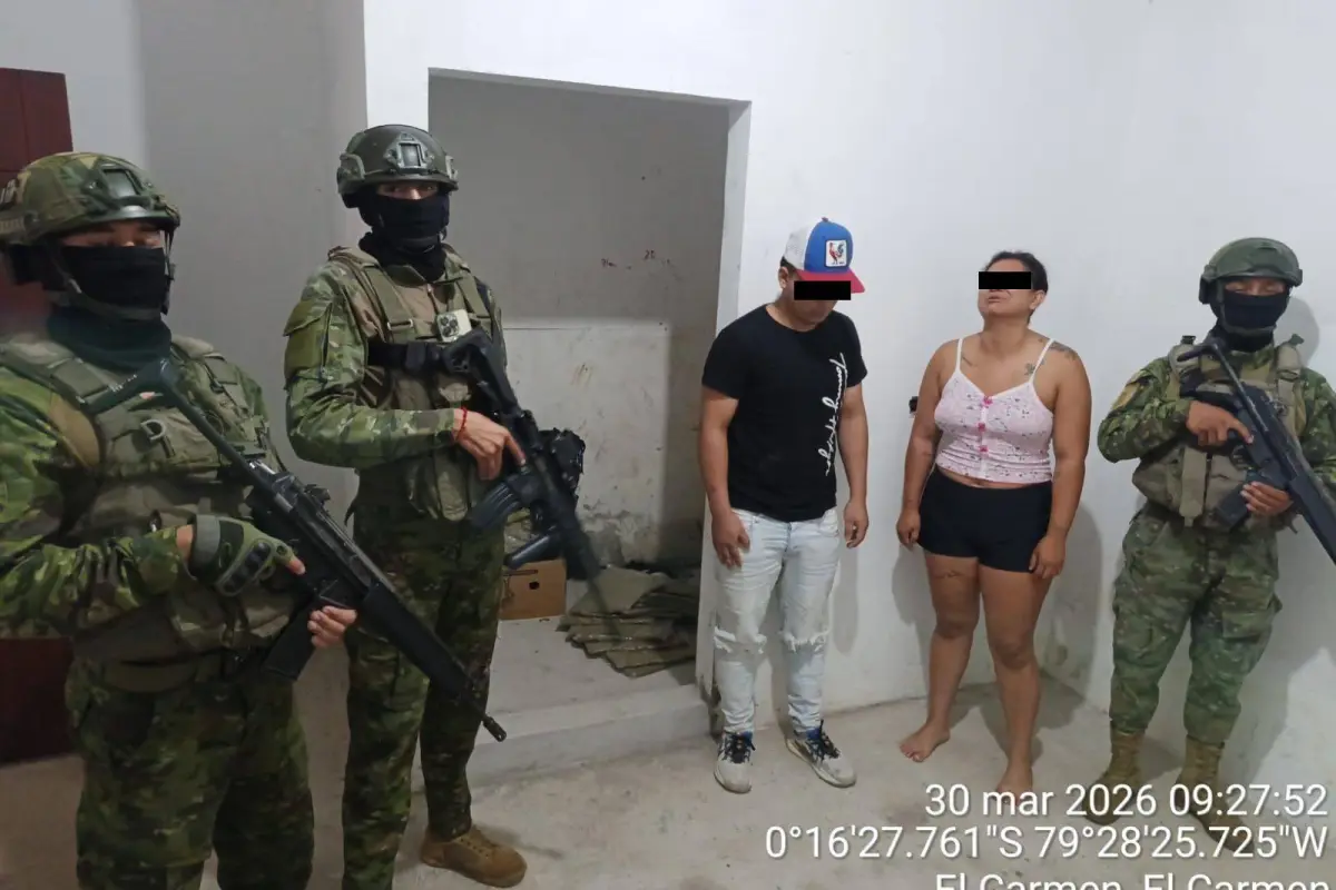 Un hombre y una mujer fueron detenidos tras el allanamiento a una vivienda en El Carmen., Fuerzas Armadas