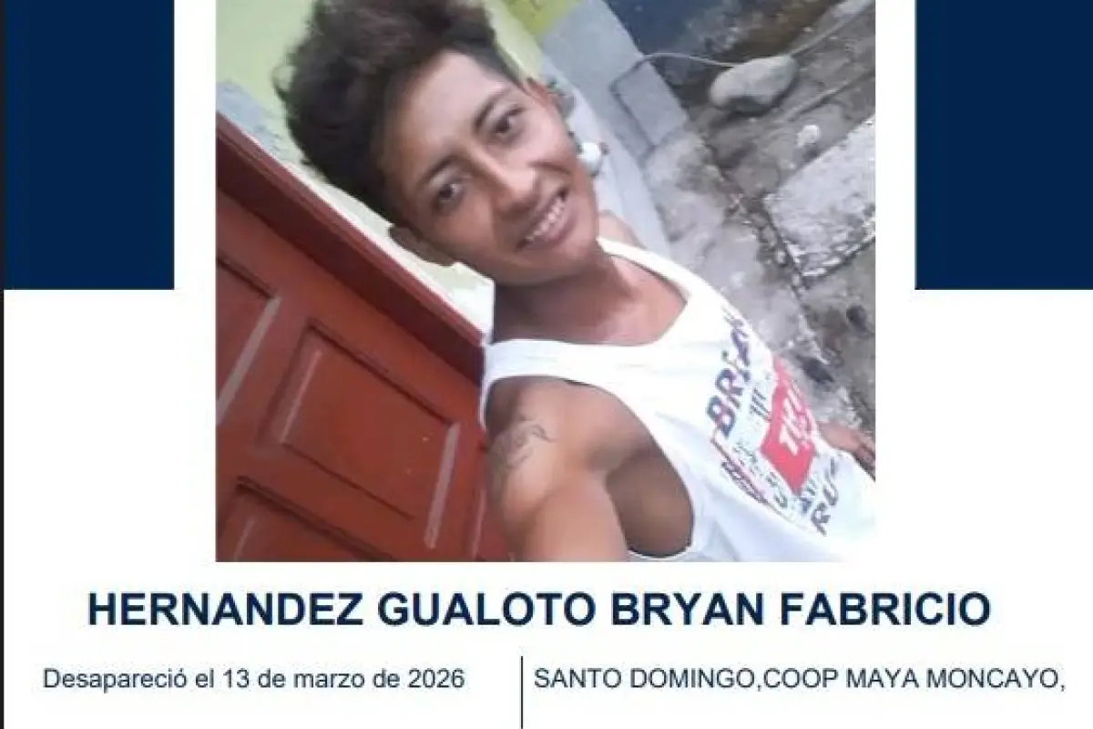 Santo Domingo hombre desaparece tras salir de casa y su celular permanece apagado