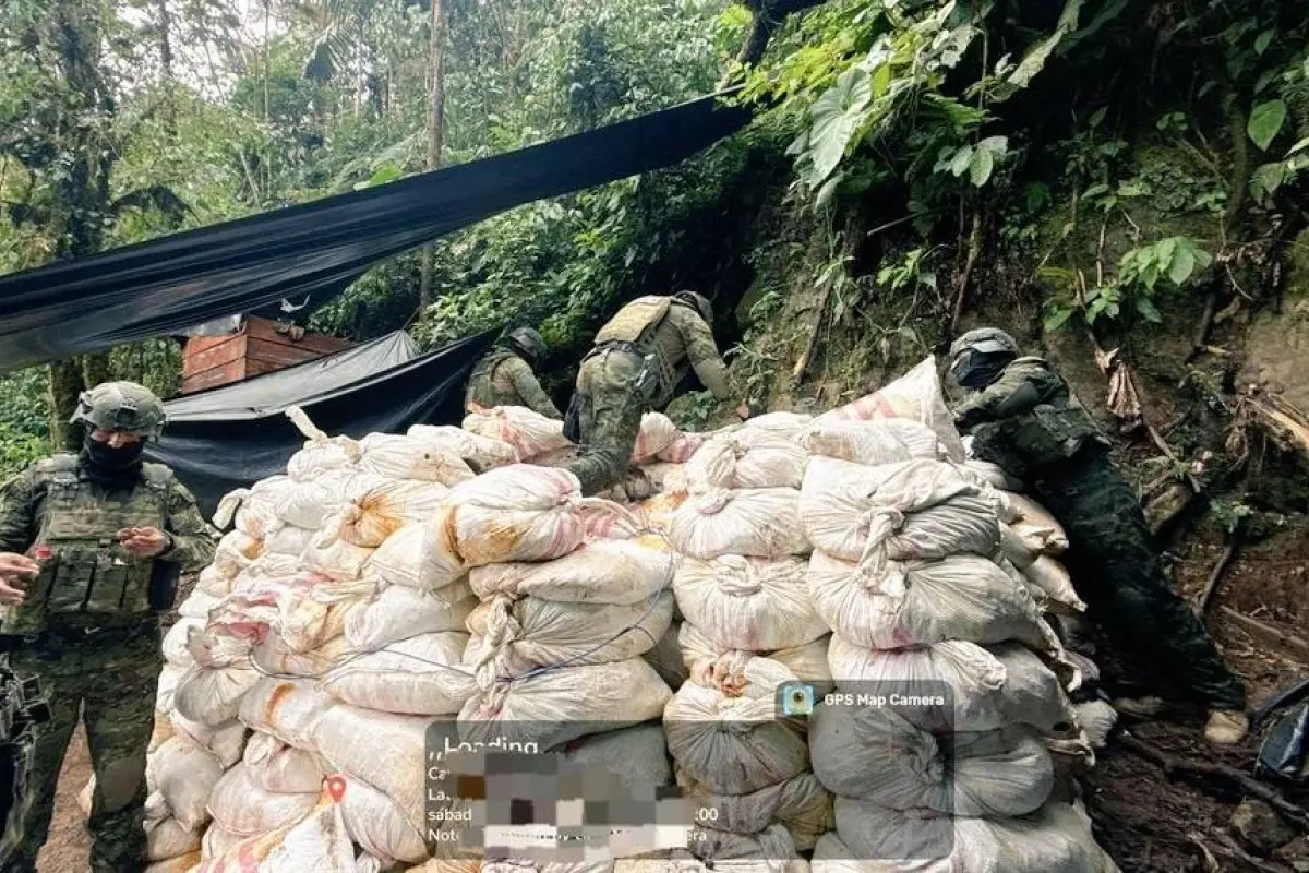 Impacto en Santo Domingo destruyen túneles en minas y frenan red ligada a grupo criminal
