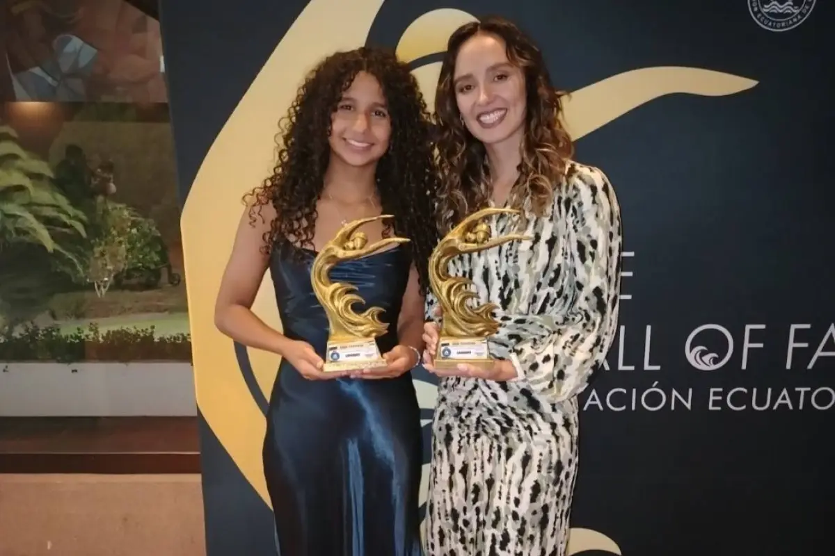 Uma Córdova, la promesa ecuatoriana que conquista la natación nacional, Redes Sociales