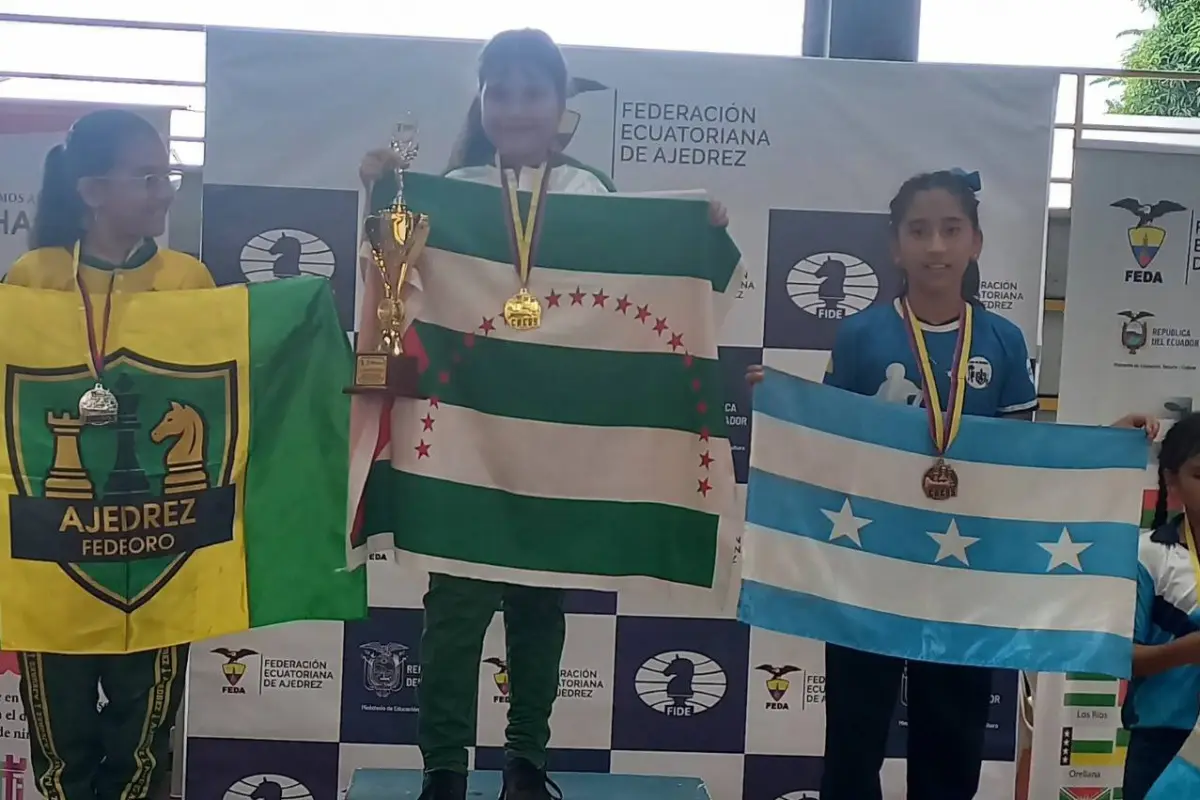 Alma Palma se proclamó campeona nacional sub 11 femenina en Guayaquil, Redes Sociales