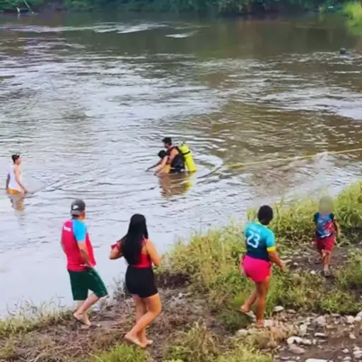 Hombre murió ahogado al intentar salvar a un menor en el río Eno, en Sucumbíos
