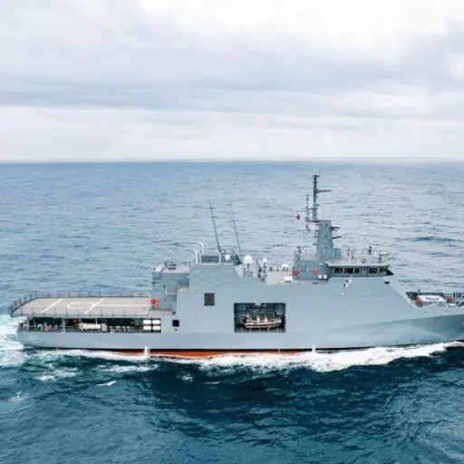 Colombia entrega la patrullera oceánica ARC “24 de Julio”, el buque más grande construido en el país