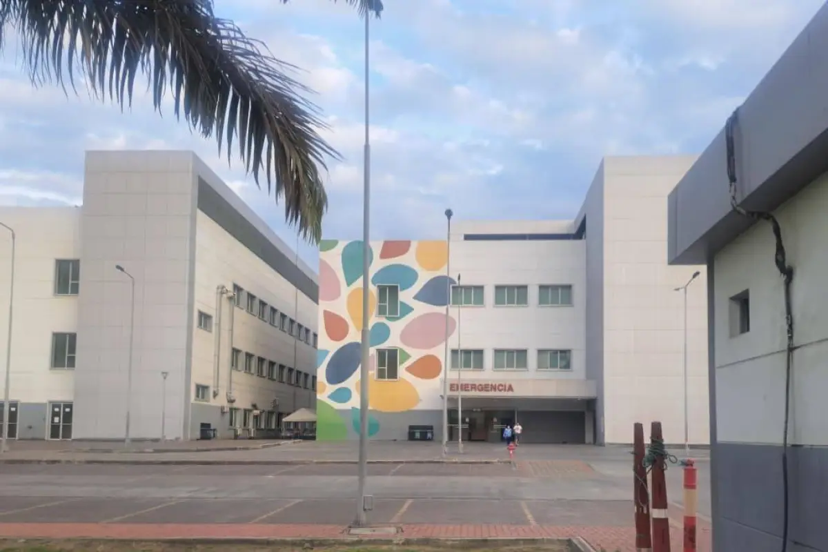 El hombre herido fue trasladado al Hospital de Especialidades Portoviejo. 