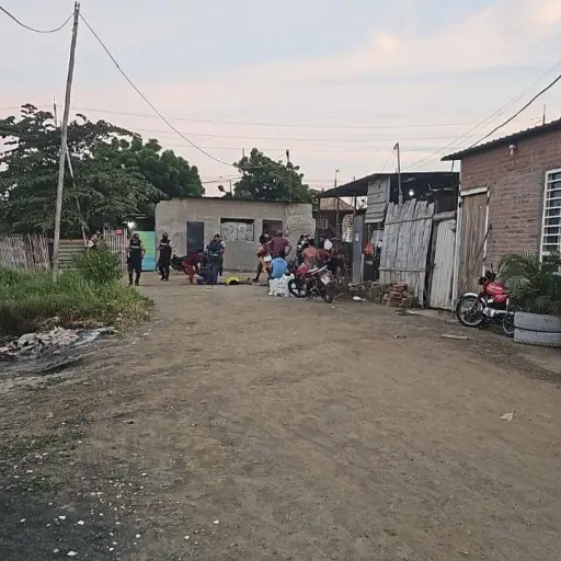 Ataque armado deja dos fallecidos en la ciudadela Montalván, en Montecristi