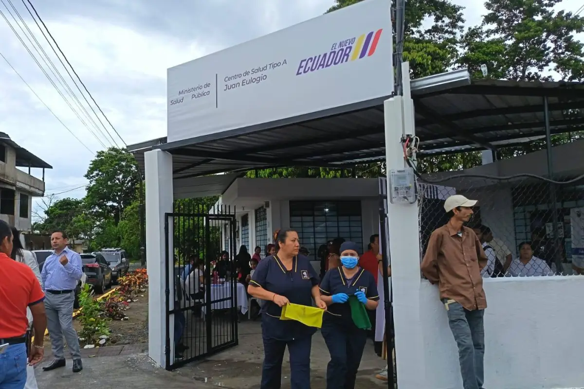 El centro de salud Juan Eulogio, en Santo Domingo., Centro