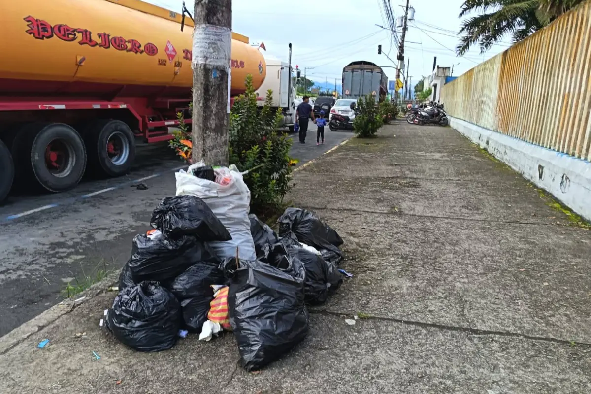 En la zona céntrica se evidencia acumulación de basura., Centro