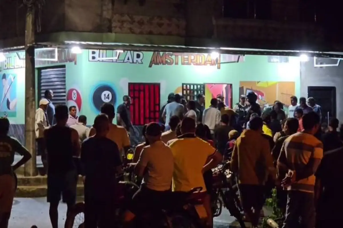 Babahoyo doble sicariato en billar de Mata de Cacao deja dos fallecidos y un herido