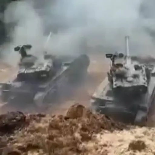 Con tanques y helicópteros: así fue el operativo contra minería ilegal en el norte de Ecuador