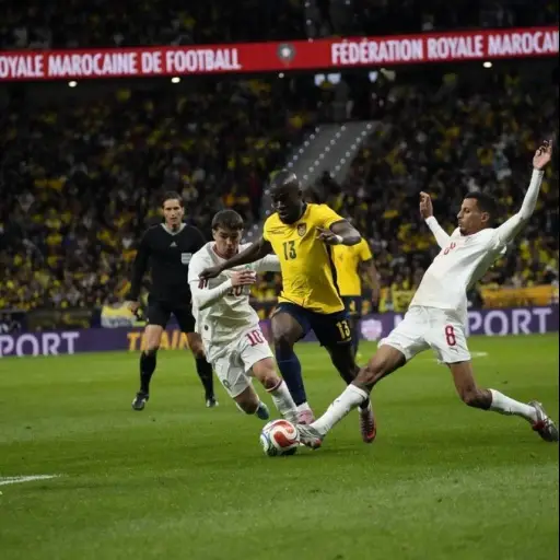 Ecuador y Marruecos empatan en duelo amistoso durante fecha FIFA
