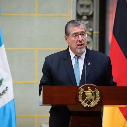 El presidente de Guatemala inaugura la construcción de la primera cárcel de máxima seguridad del país