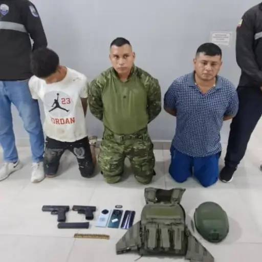 Capturaron en Quevedo a sospechosos se disfrazarse de militares para supuestamente robar a través de falsos operativos