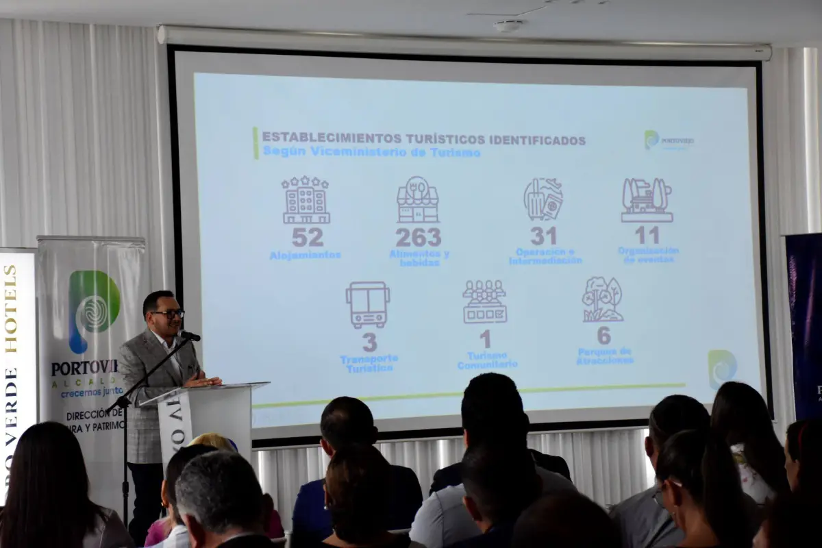 La presentación del plan estuvo a cargo de representantes de la agencia Turístiqueros., El Diario