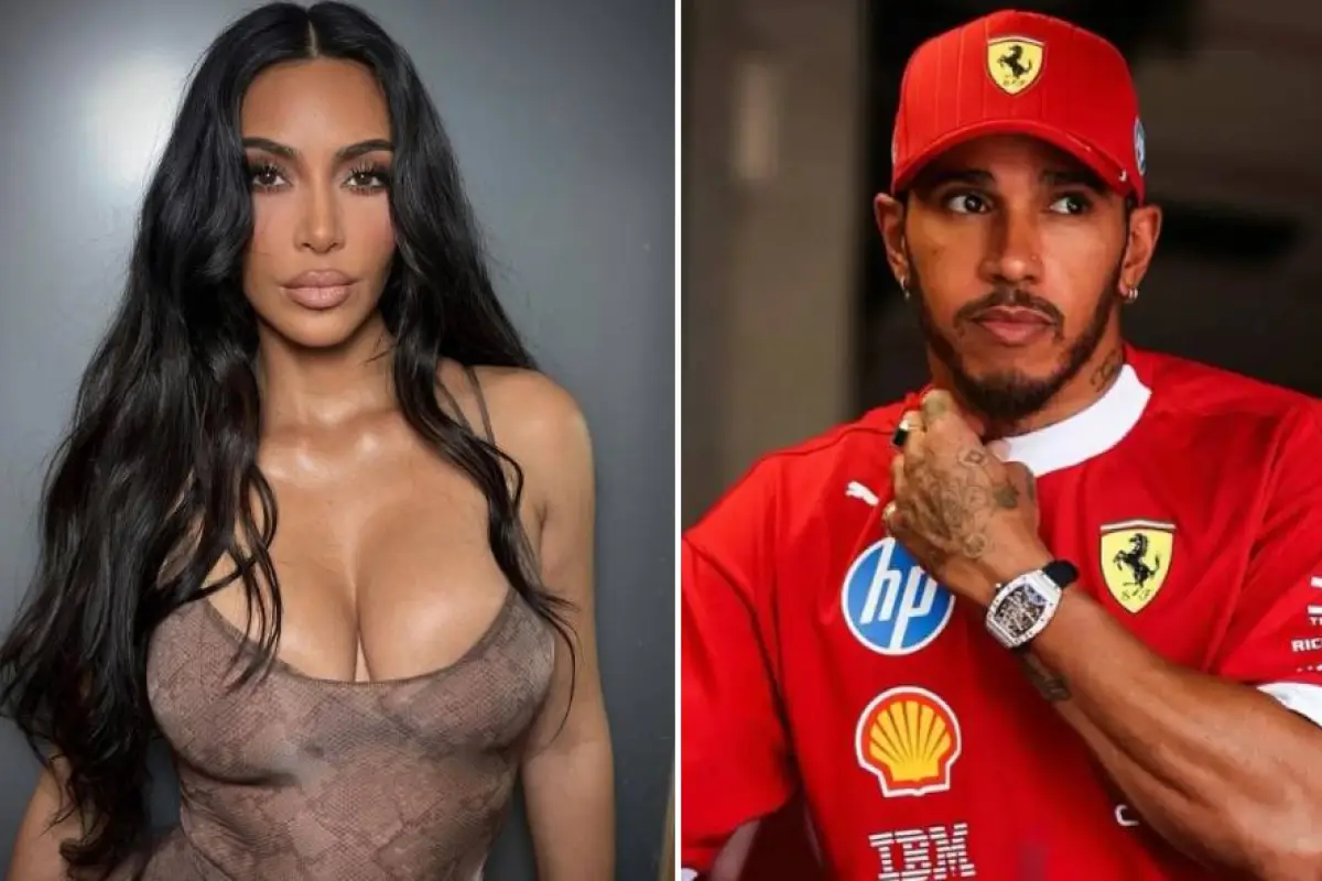 Los rumores de romance entre Kim y Lewis iniciaron hace varios meses. 