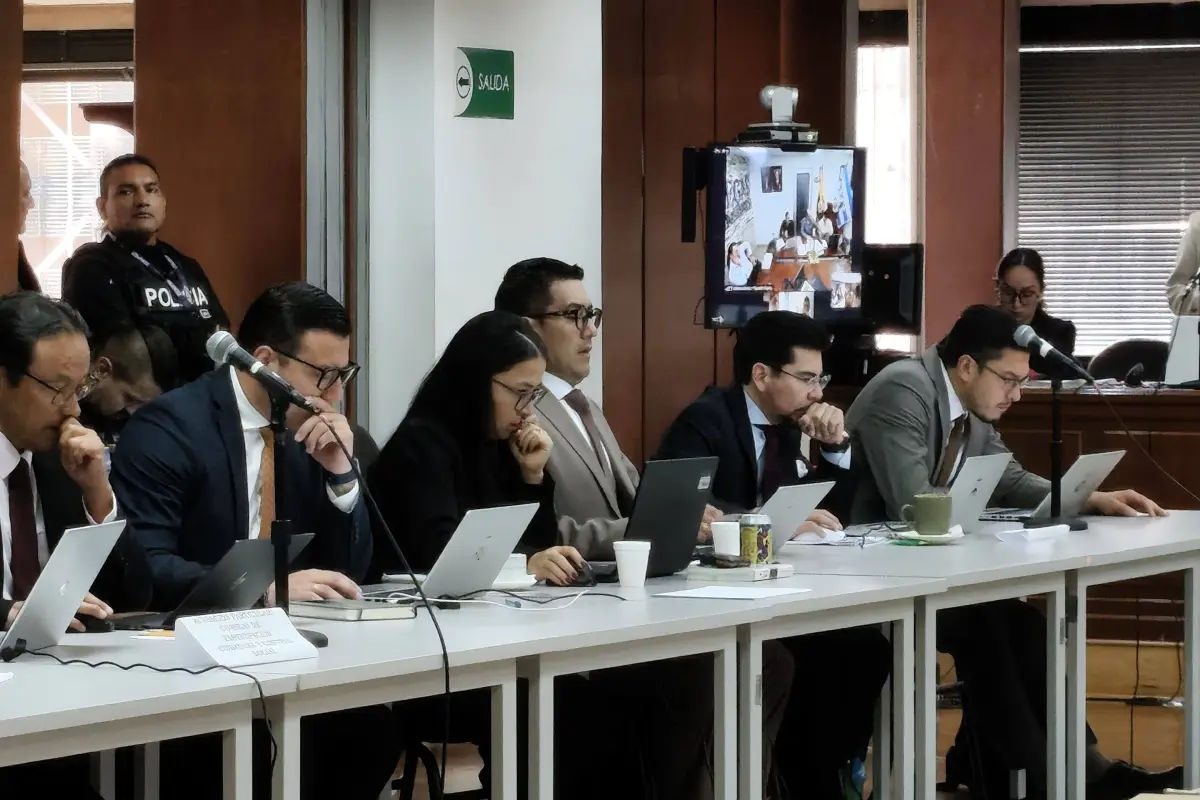 La jueza de la Corte Nacional de Justicia, Daniella Camacho, reinstaló este martes la audiencia en la que se investiga el presunto delito de asociación ilícita. , API