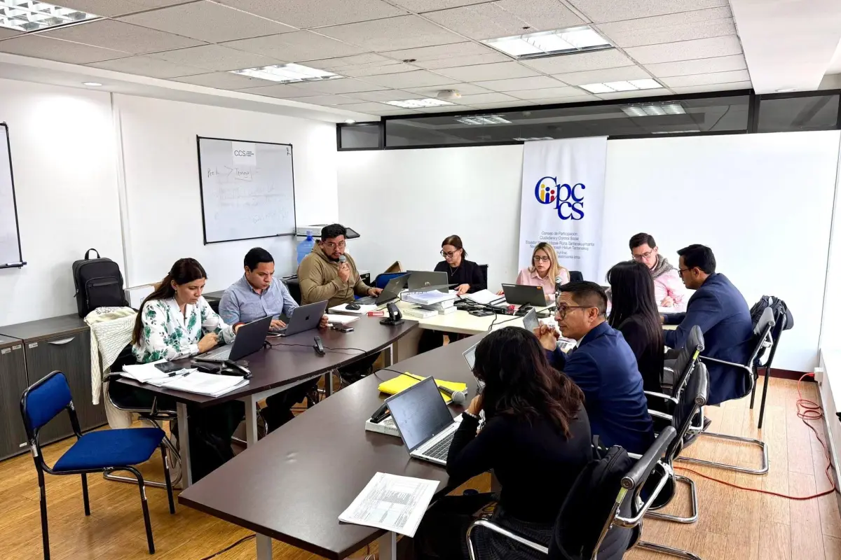 Informe preliminar de admisibilidad casi listo en concurso público para Fiscalía General., X: @CpccsEc