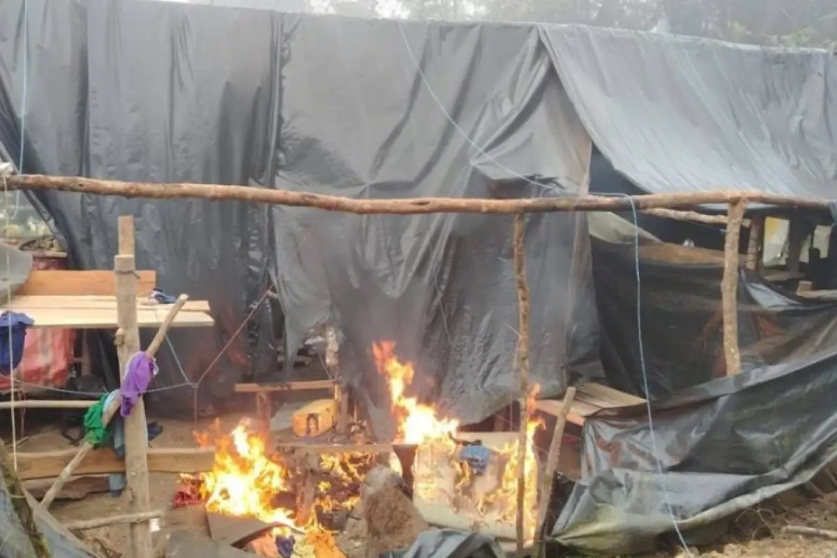 NYT revela que bombardeo en San Martín destruyó finca ganadera, no campamento narco., X: @DefensaEc