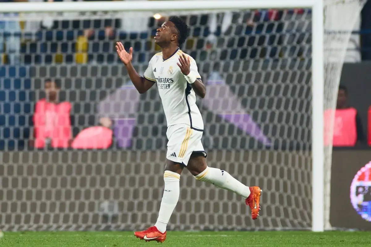 EL futbolista brasileño Vinícius Júnior es figura en el Real Madrid. 