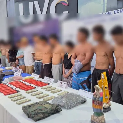 Intervenciones simultáneas dejan 23 detenidos y decomisos en Guayaquil y Durán