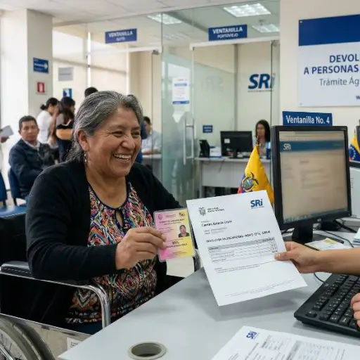 Devolución del IVA: el SRI cambia las reglas para personas con discapacidad y así puedes acceder