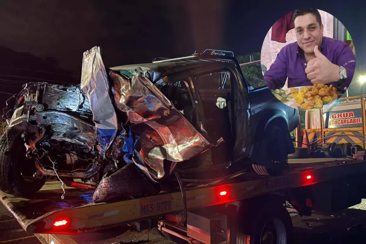 La víctima mortal fue identificada como Mauricio Medranda Santana, La Marea