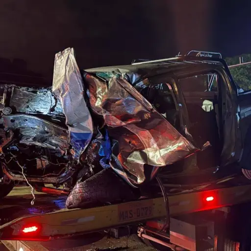 Accidente en vía Montecristi–Portoviejo deja un fallecido y siete heridos