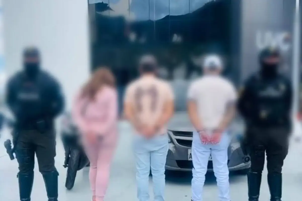 Tres fueron lo aprehendidos 