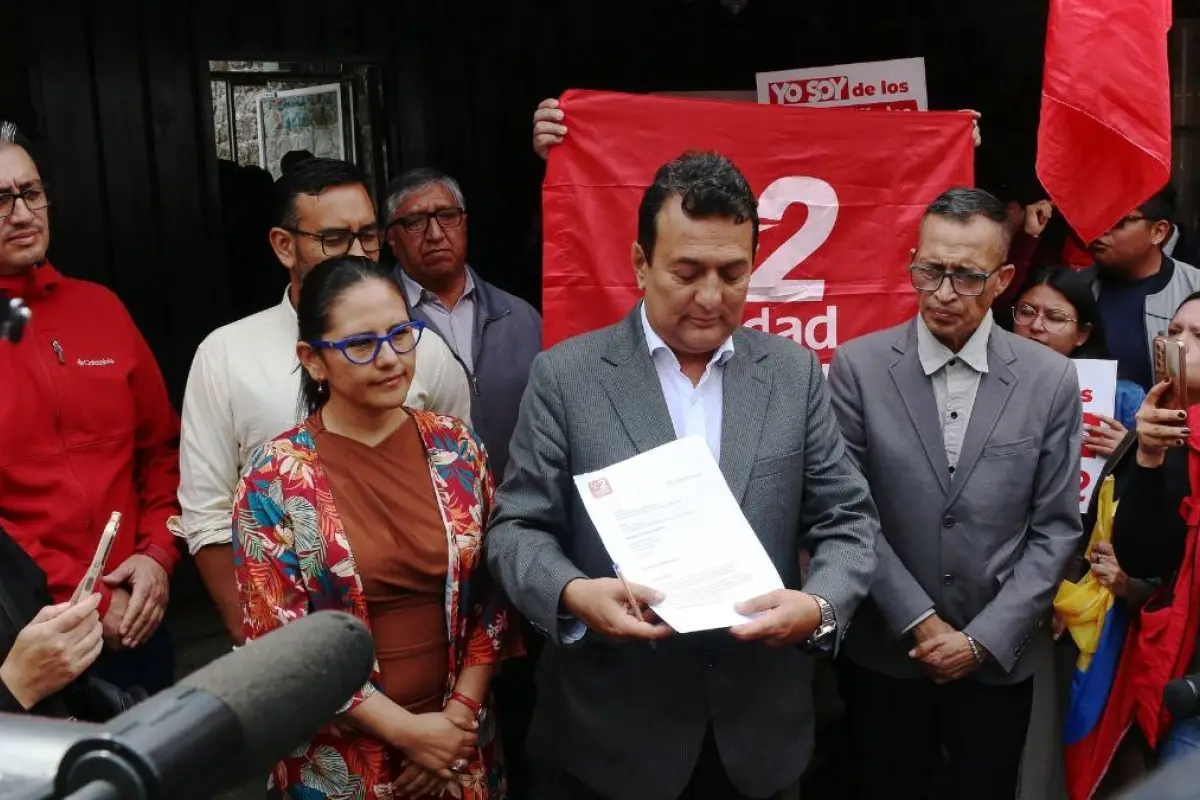 Dirigencia de Unidad Popular solicita formalmente el archivo de informe sobre su cancelación ante el CNE.
