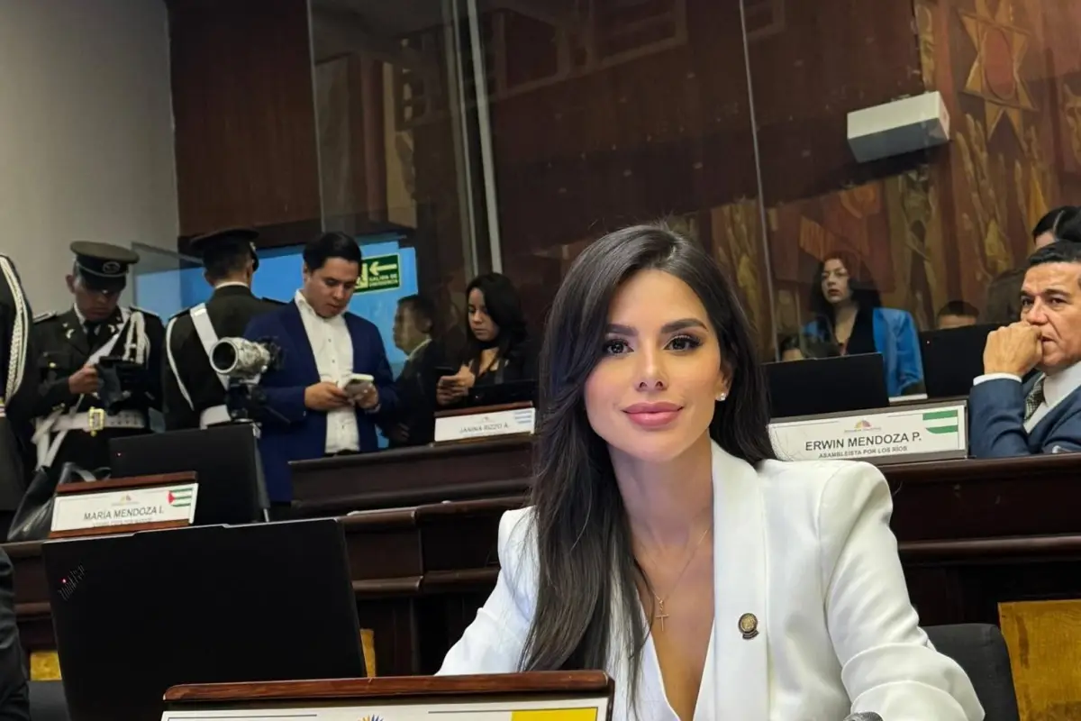 La asambleísta por ADN Diana Jácome. , X: @dianajacome