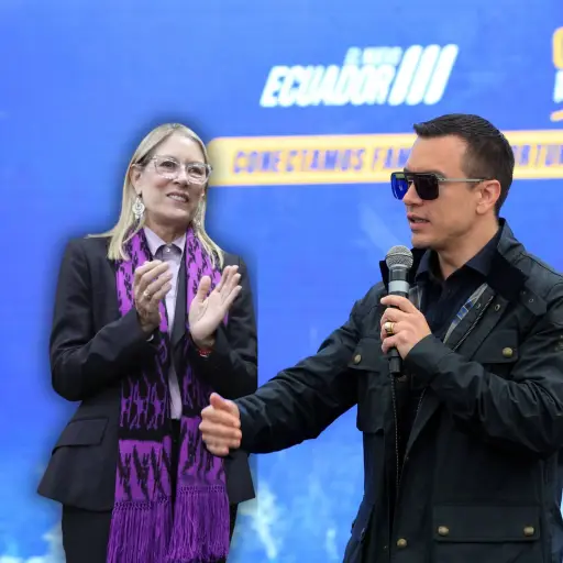 “La mayoría de los días sí, igual tiene sus días que no”, dice Daniel Noboa sobre eventual candidatura de su madre, Annabella Azín, a la alcaldía de Guayaquil