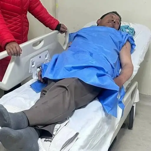 Jorge Herrera, expresidente de la Conaie resultó herido durante supuesto intento de secuestro