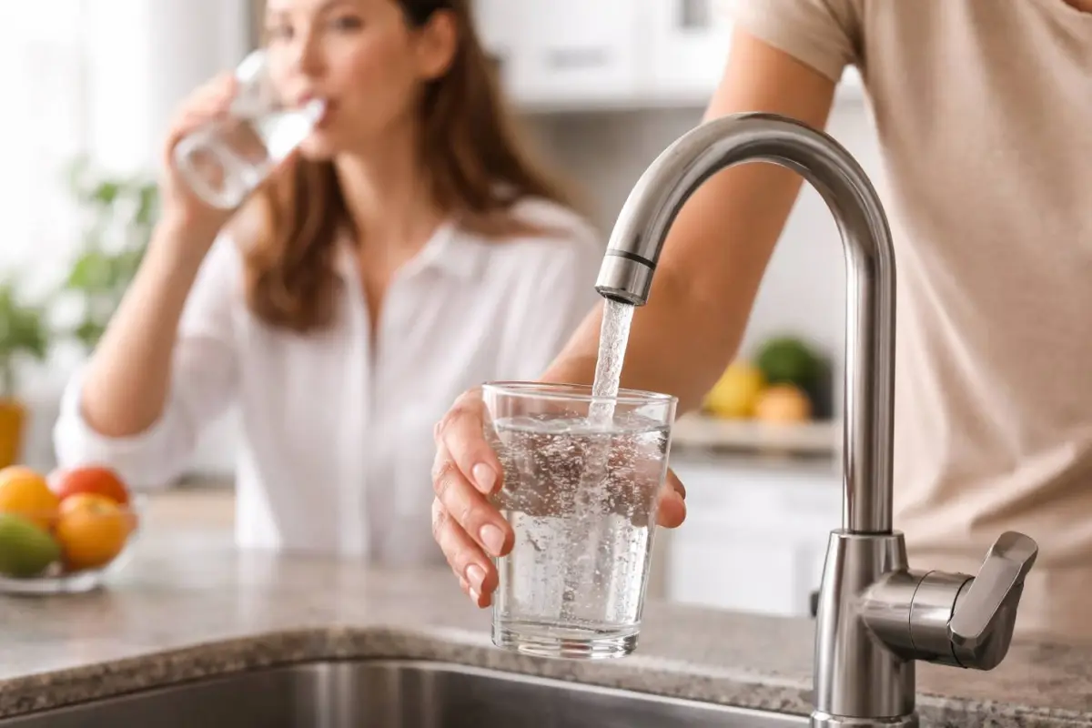 Organismos internacionales recomiendan consumir agua potable para prevenir enfermedades gastrointestinales., Cortesía