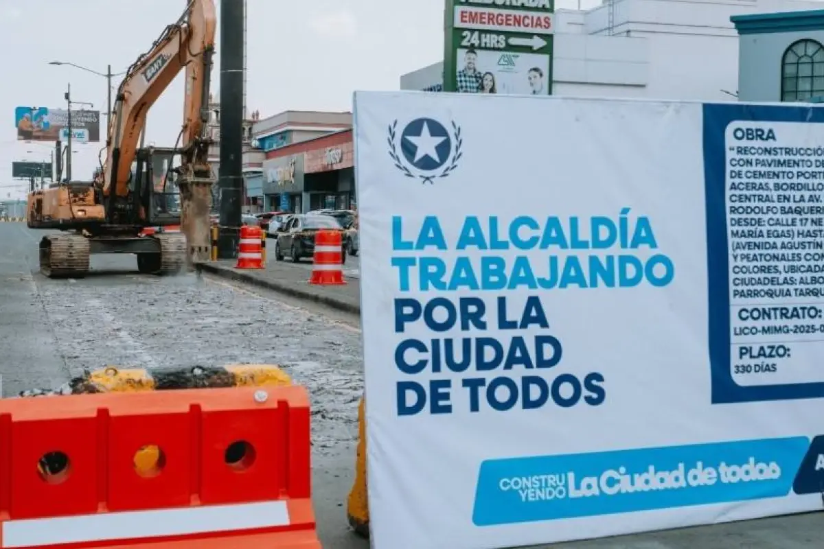 Lo que cambiará en la avenida Rodolfo Baquerizo Nazur tras millonaria intervención