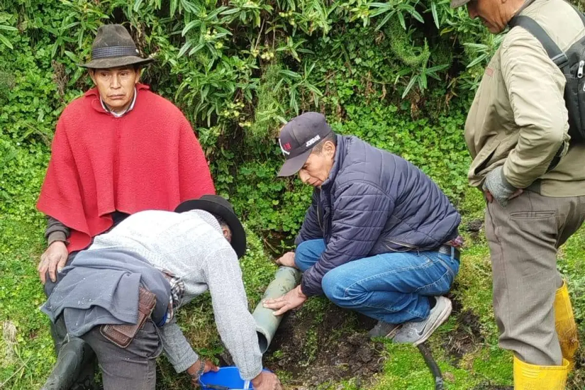 En la Sierra Centro de Ecuador hay más de 2100 juntas de agua potable y riego, la mayor cantidad se concentran en Chimborazo. , Allen Panchana/El Diario