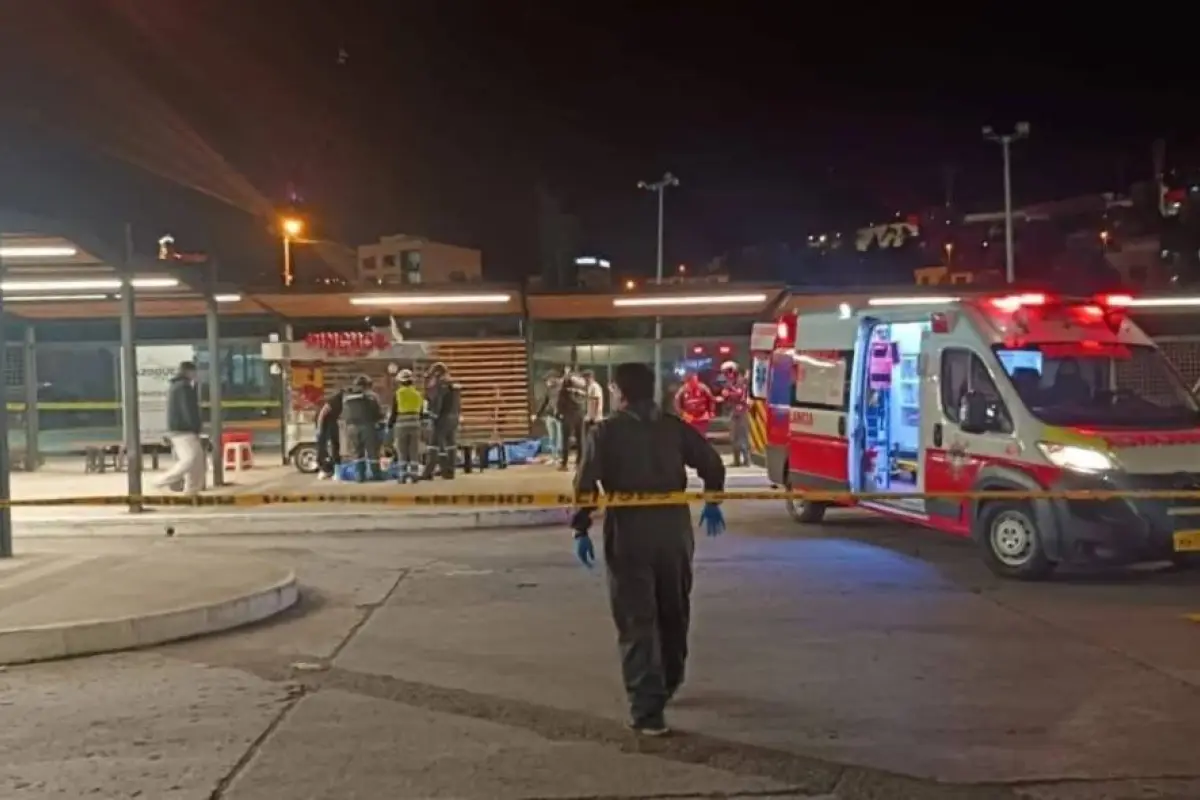 El ataque sicario causó conmoción en Azogues. 