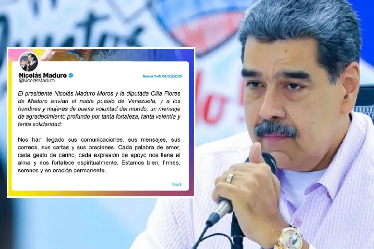 Nicolás Maduro envió un mensaje a sus seguidores a través de redes sociales. 