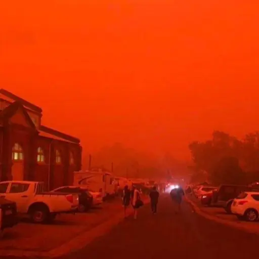 ¿Por qué el cielo se tiñó de rojo en Australia?: el impactante fenómeno que sorprendió a todos