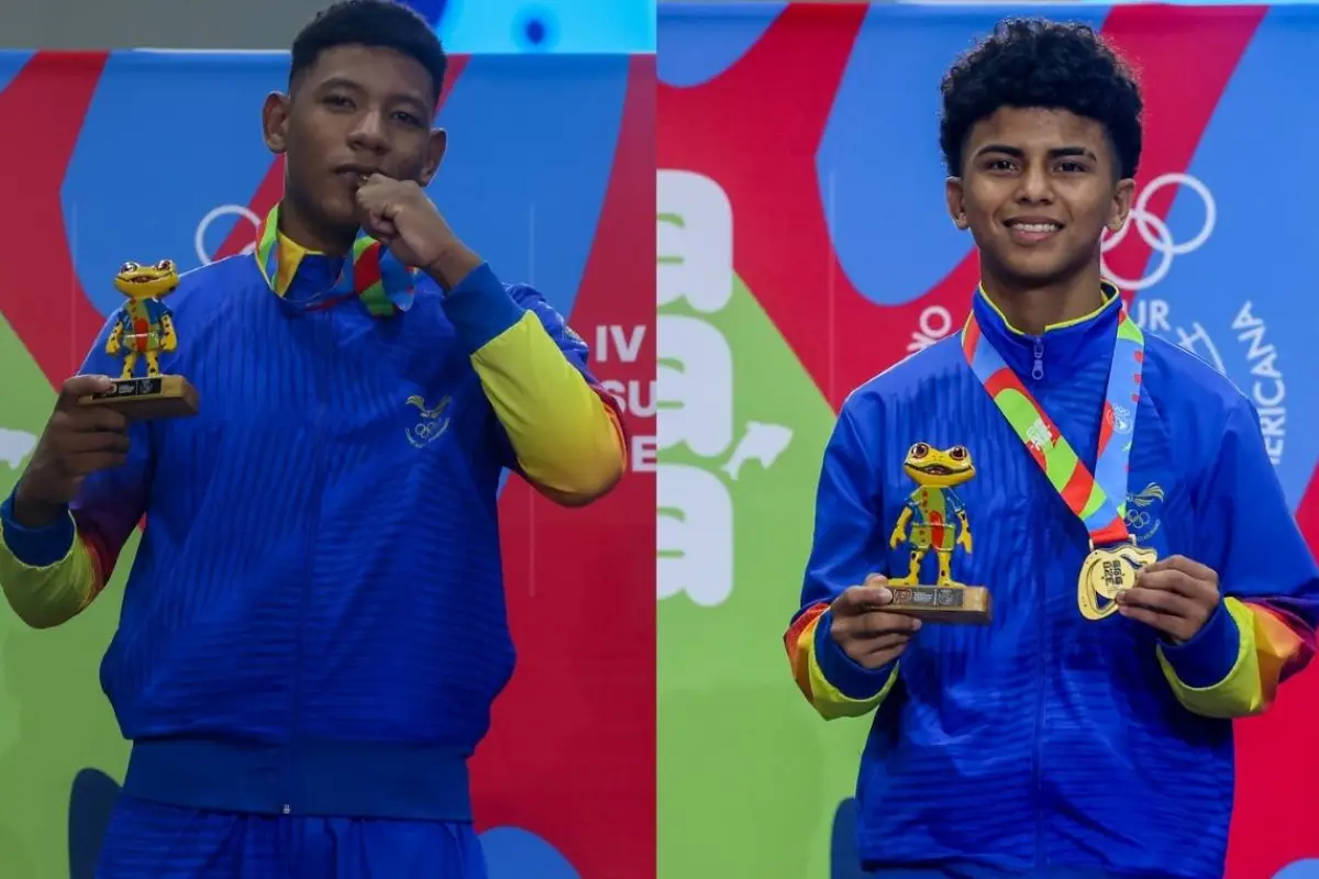 Brack Morales y Lhyam Gracia  lograron medallas de oro en lucha grecorromana