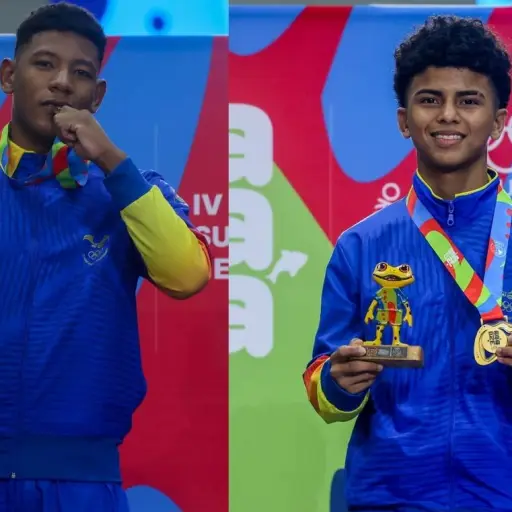 Ronald Morales y Lhyam Gracia conquistan las dos primeras medallas de oro para Ecuador en los Juegos Suramericanos de la Juventud Panamá 2026  