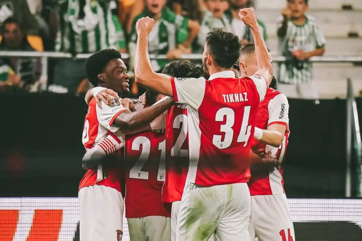 Sporting Braga accedió a semifinales de la Europa League