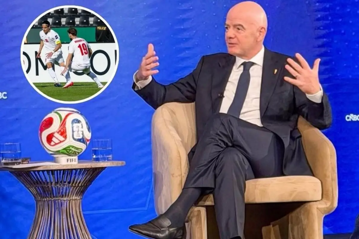 Gianni Infantino confirmó que la selección de Irán participará en el Mundial 2026 